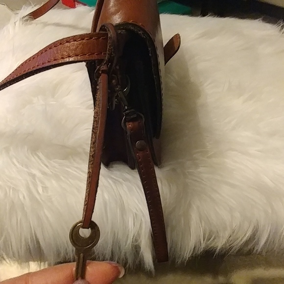 Patricia Nash Leather Crossbody / Clutch / Wriset - Picture 4 of 8